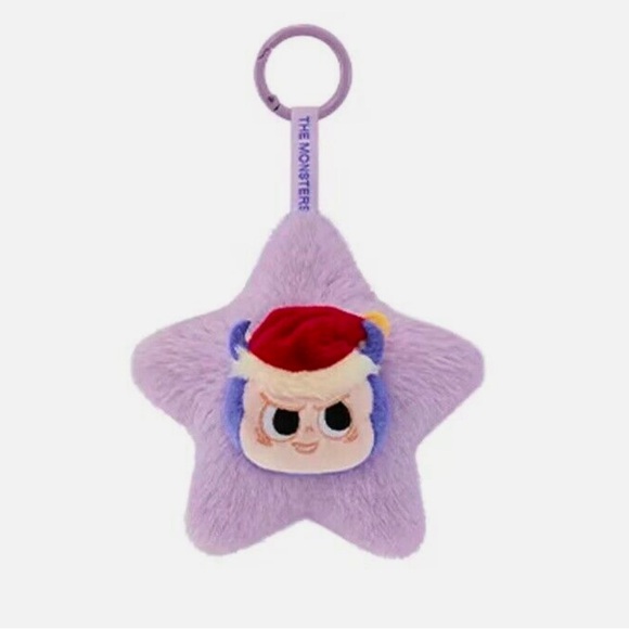 Brand New in (Open) Box Authentic Labubu Sparkly Plush Pendant Blind Box
